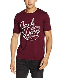 T-shirt bordeaux Jack & Jones