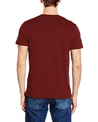 T-shirt bordeaux JACK & JONES VINTAGE