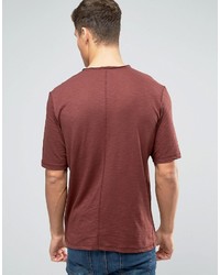 T-shirt bordeaux Sisley