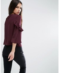 T-shirt bordeaux Asos