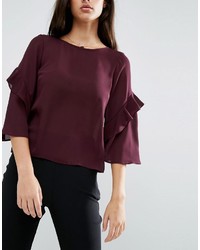 T-shirt bordeaux Asos