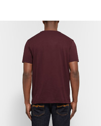 T-shirt bordeaux Club Monaco