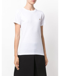 T-shirt brodé blanc Bella Freud