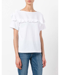 T-shirt brodé blanc Chloé