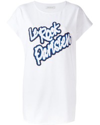 T-shirt brodé blanc PIERRE BALMAIN