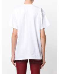 T-shirt brodé blanc P.A.R.O.S.H.