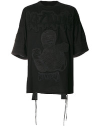 T-shirt brodé noir Kokon To Zai