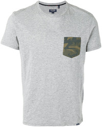 T-shirt camouflage gris Woolrich