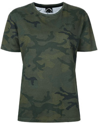 T-shirt camouflage olive The Upside