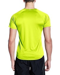T-shirt chartreuse Asics
