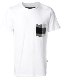 T-shirt écossais blanc Hydrogen