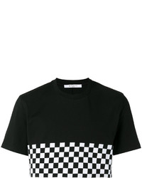 T-shirt écossais noir Givenchy