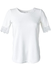 T-shirt en dentelle blanc 3.1 Phillip Lim