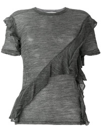 T-shirt en laine gris foncé IRO
