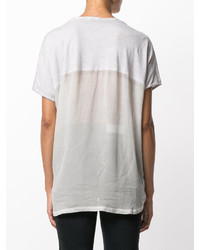 T-shirt en soie blanc Unconditional