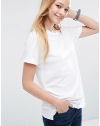 T-shirt en tricot blanc Asos