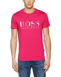 T-shirt fuchsia BOSS HUGO BOSS