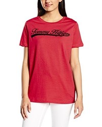 T-shirt fuchsia TOMMY HILFIGER WOMENSWEAR