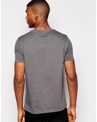 T-shirt géométrique gris Asos