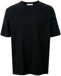 T-shirt géométrique noir