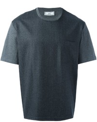 T-shirt gris foncé AMI Alexandre Mattiussi