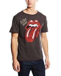 T-shirt gris foncé Amplified