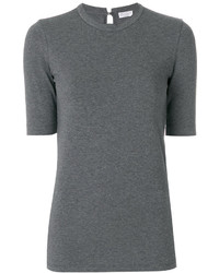 T-shirt gris foncé Brunello Cucinelli