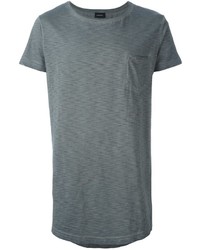 T-shirt gris foncé Diesel