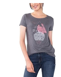 T-shirt gris foncé edc by Esprit