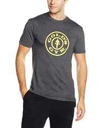 T-shirt gris foncé Golds Gym