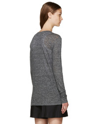 T-shirt gris foncé Etoile Isabel Marant