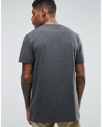 T-shirt gris foncé Asos