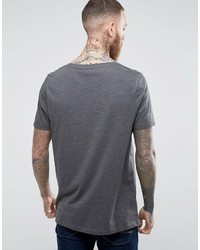 T-shirt gris foncé Asos
