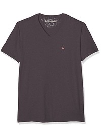 T-shirt gris foncé Napapijri