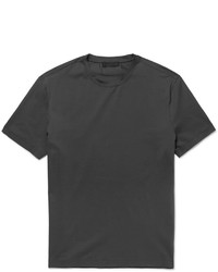 T-shirt gris foncé Prada