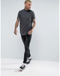 T-shirt gris foncé Asos