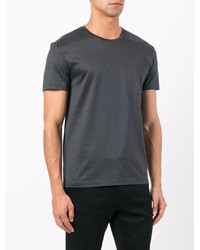 T-shirt gris foncé Alexander McQueen