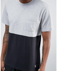 T-shirt gris foncé DC