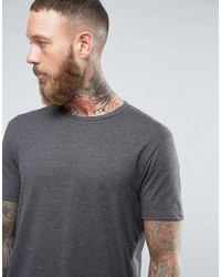 T-shirt gris foncé Asos