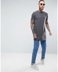 T-shirt gris foncé Asos