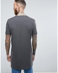 T-shirt gris foncé Asos