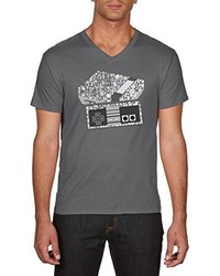 T-shirt gris foncé Touchlines