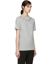 T-shirt gris MCQ