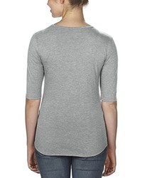 T-shirt gris Anvil