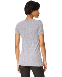 T-shirt gris Monrow