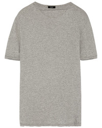 T-shirt gris Bassike