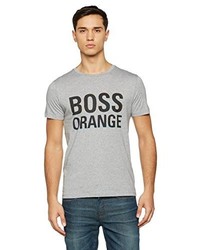 T-shirt gris Boss Orange