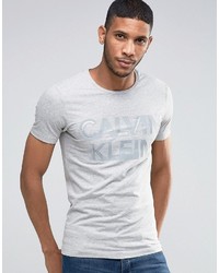 T-shirt gris Calvin Klein Jeans