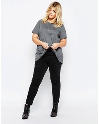 T-shirt gris Asos