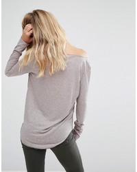 T-shirt gris Vero Moda